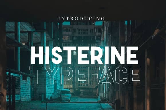 Histerine 字体
