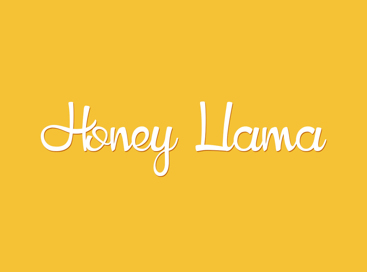 HoneyLlama Typeface