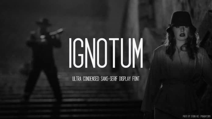 Ignotum Display 字体