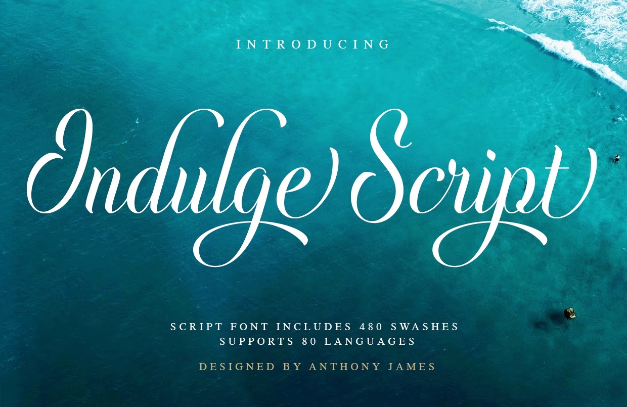 Indulge Script 字体