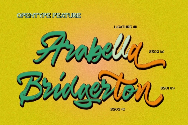 Jacklyne Brush 字体