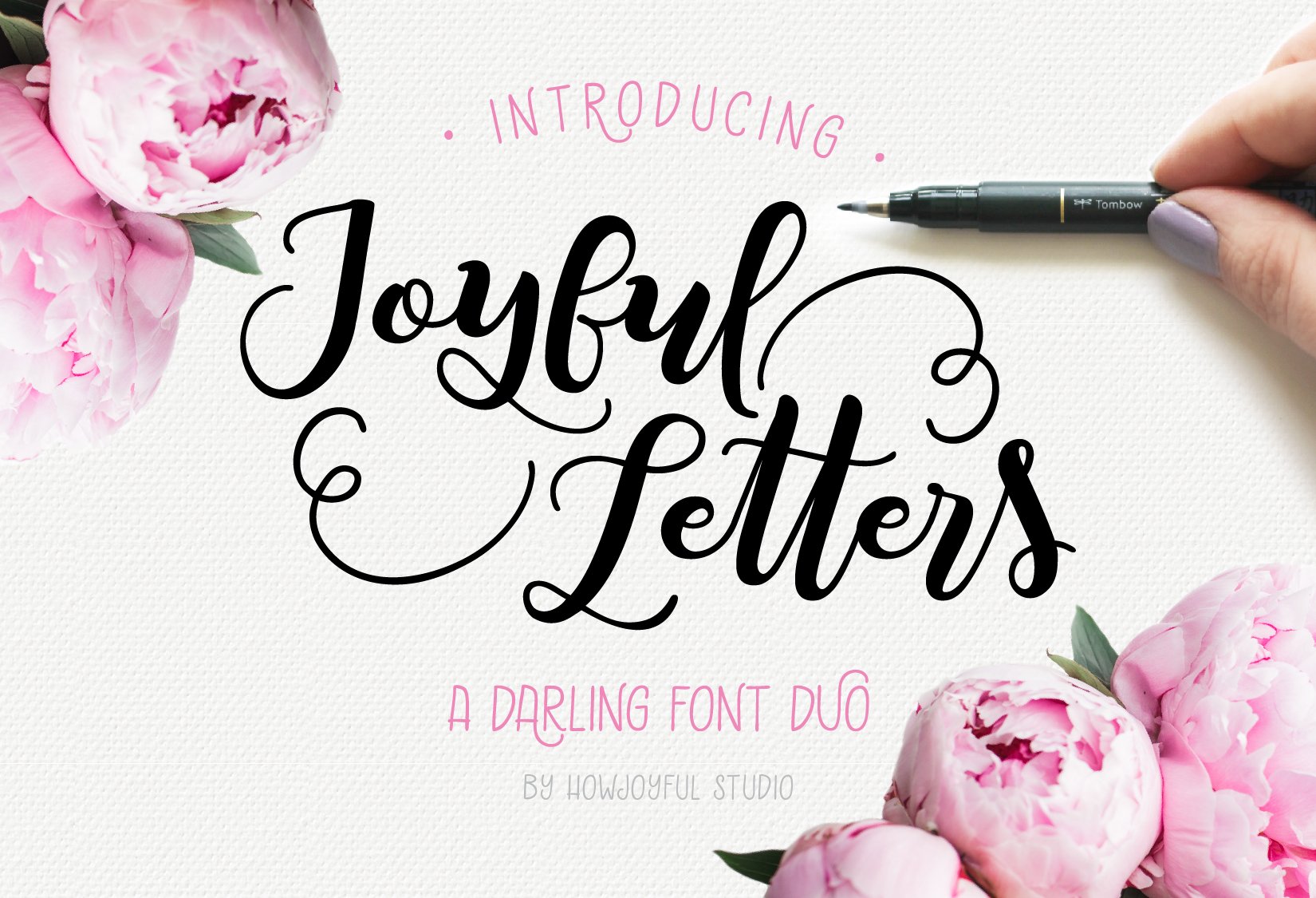 Joyful Letters 字体 duo 1641736