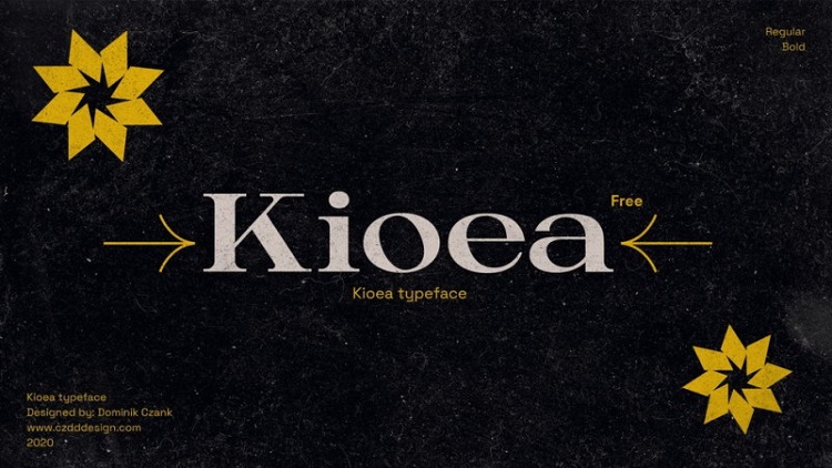 Kioea Serif 字体