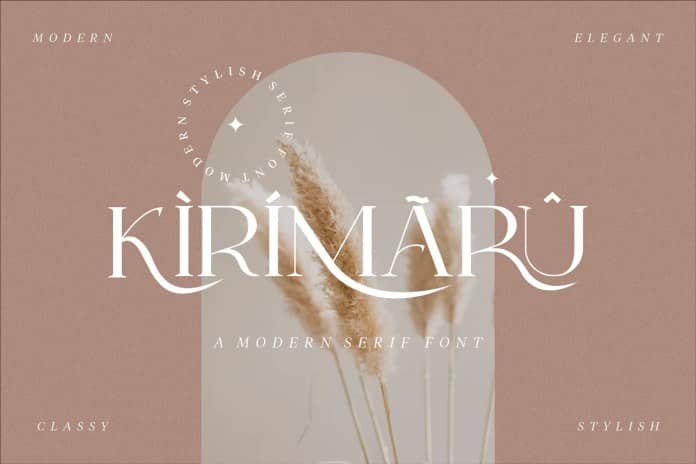 Kirimaru Serif 字体