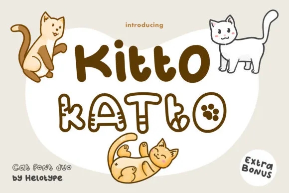 Kitto Katto 字体