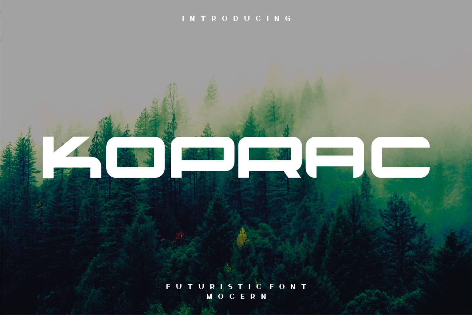 Koprac Display 字体