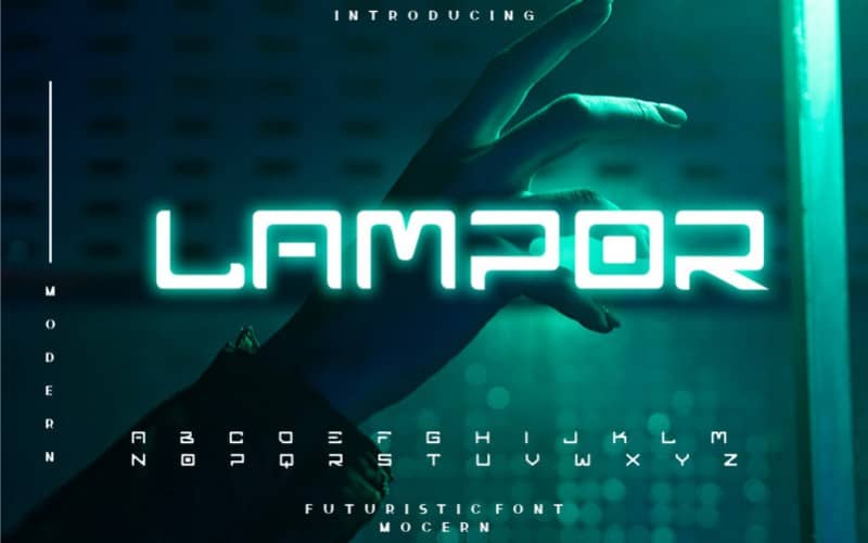 Lampor Display 字体