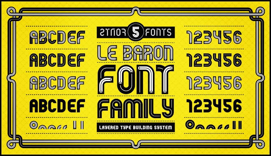 Le Baron 字体