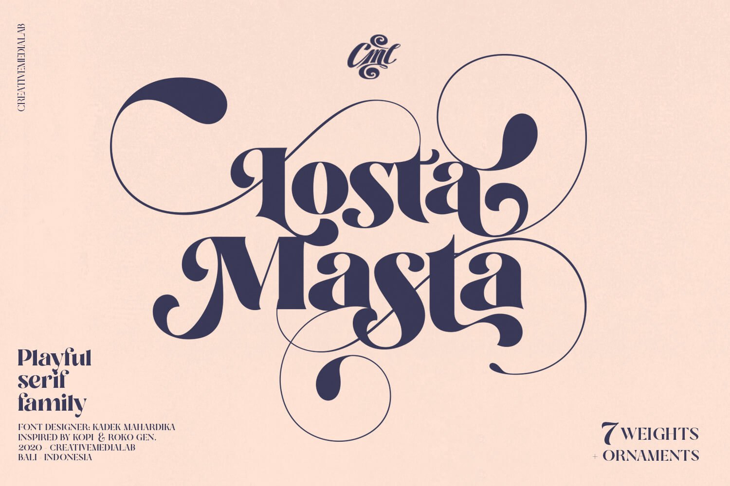 Losta Masta – Playful Serif Family 4752253