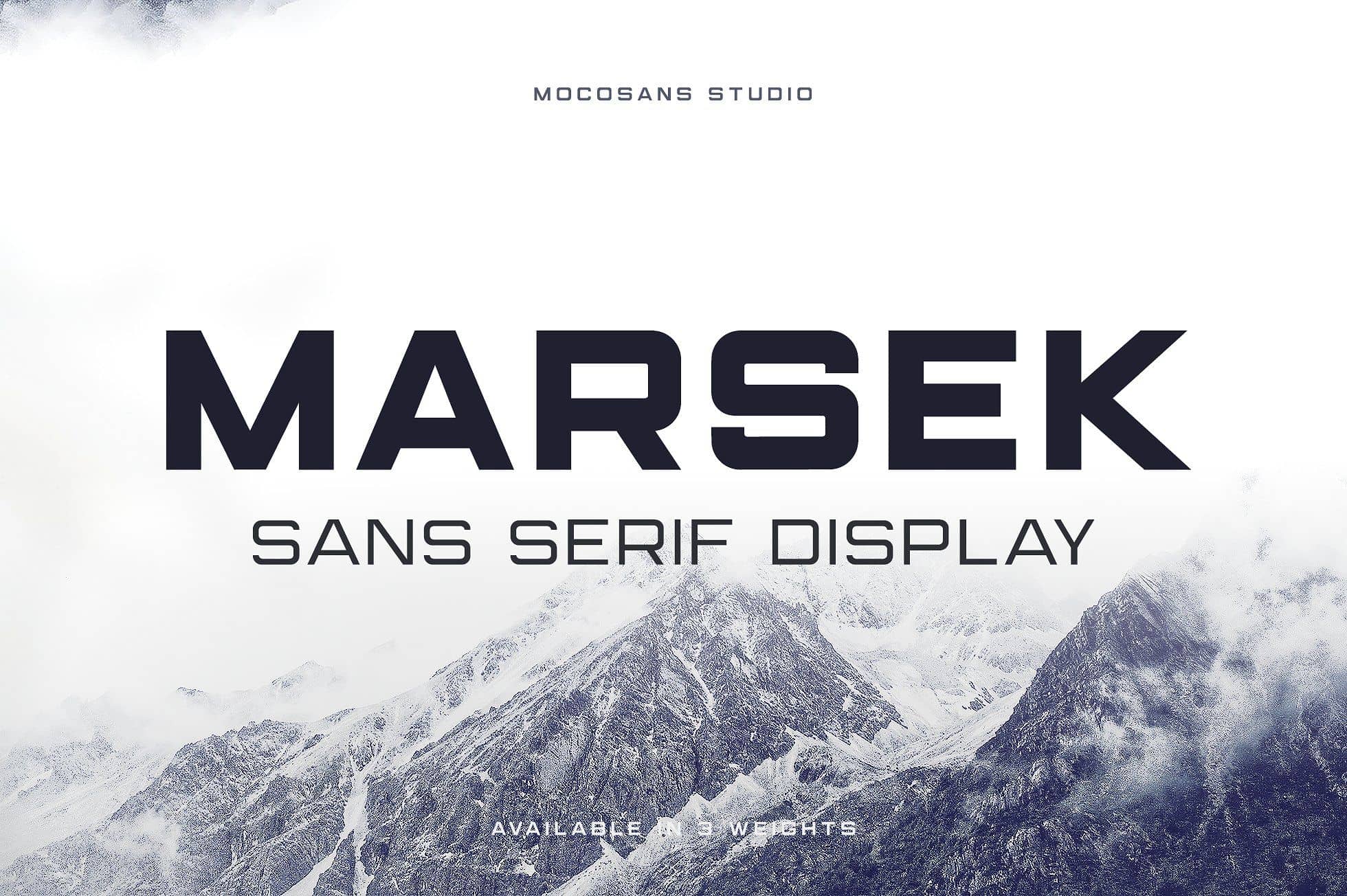 Marsek – A Solid Display 字体 2635820