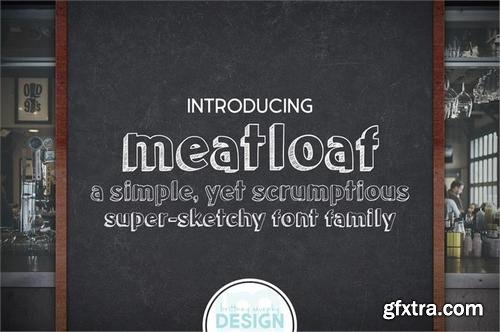 meatloaf 字体