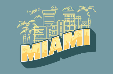 Miami Citype 字体
