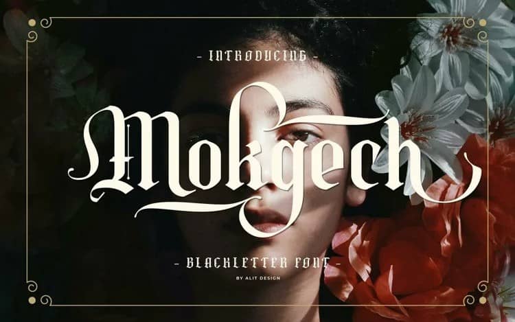 Mokgech Blackletter 字体