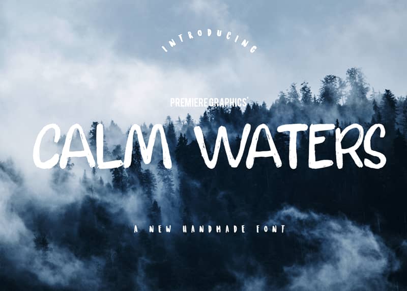 Morning Calm Typeface