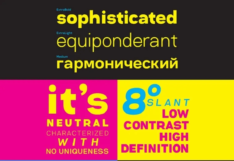Neutral Grotesk 字体