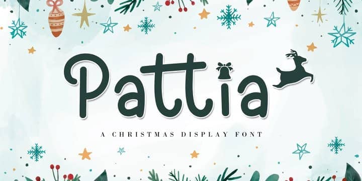 Pattia 字体