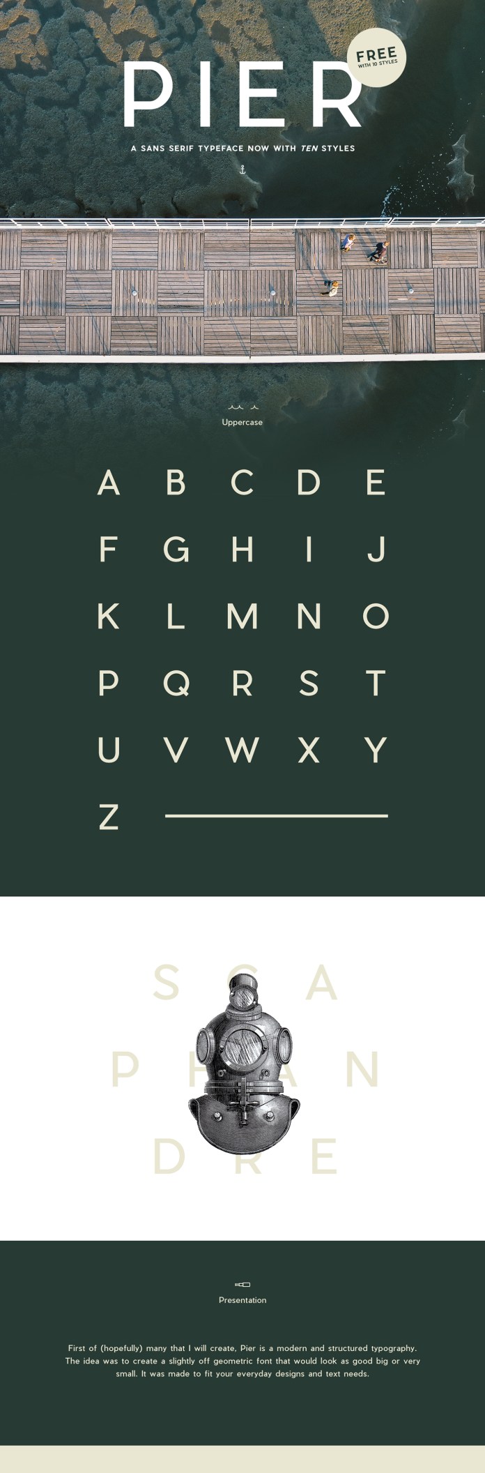 Pier Sans 字体 Family UPDATED