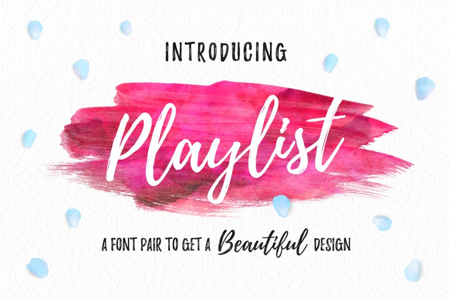 Playlist Script – 字体