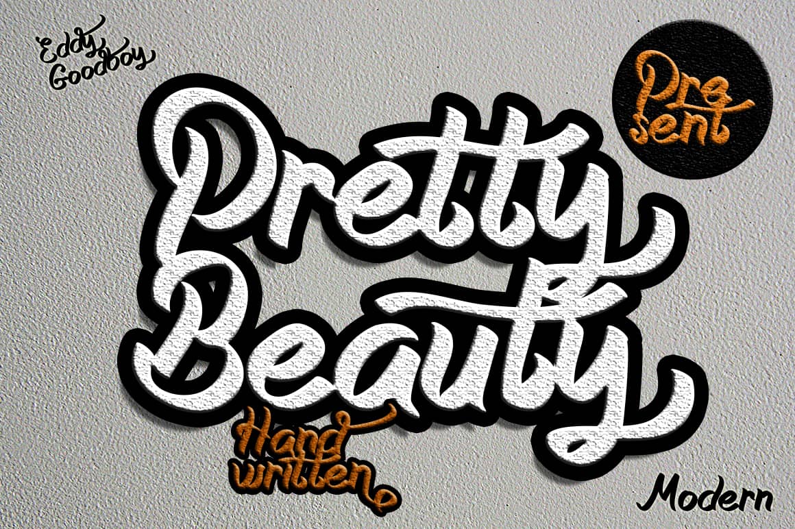Pretty Beauty Script 字体
