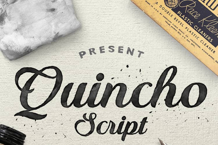 Quincho Script 字体