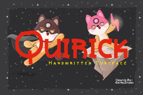 Quirick 字体
