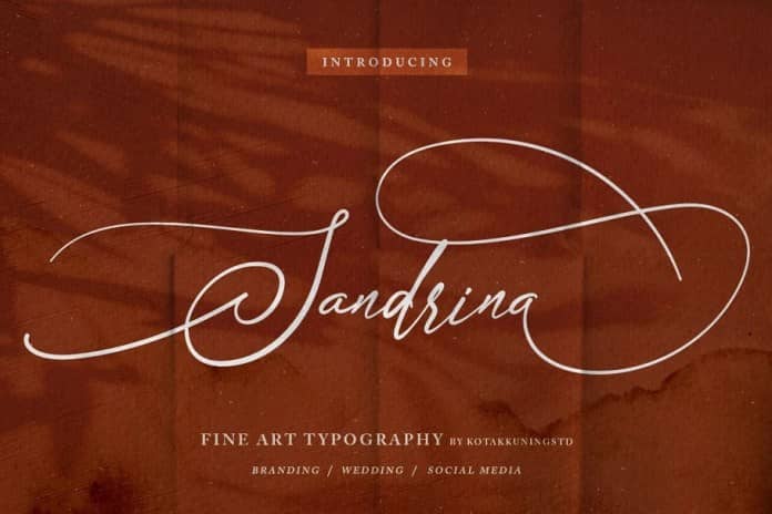 Sandrina Script 字体