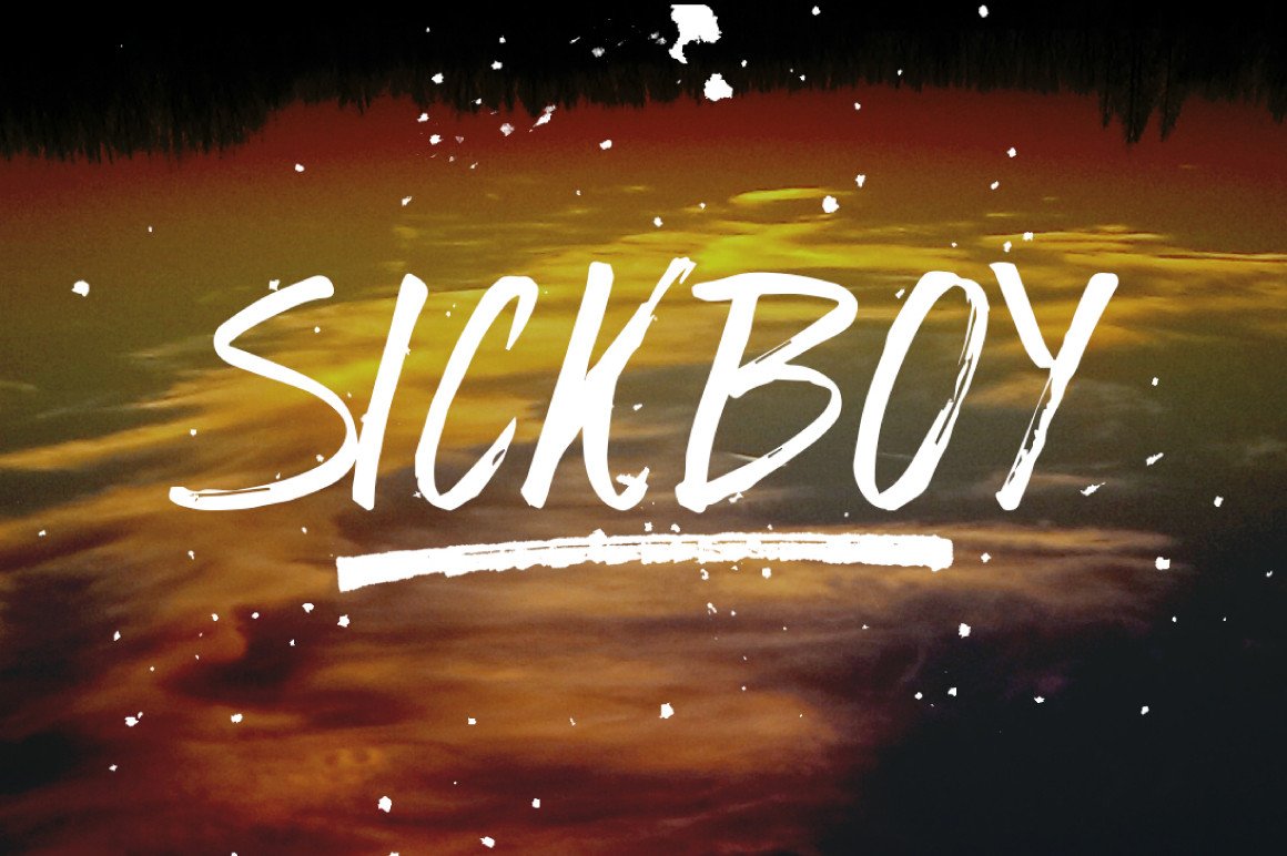 SickBoy 字体