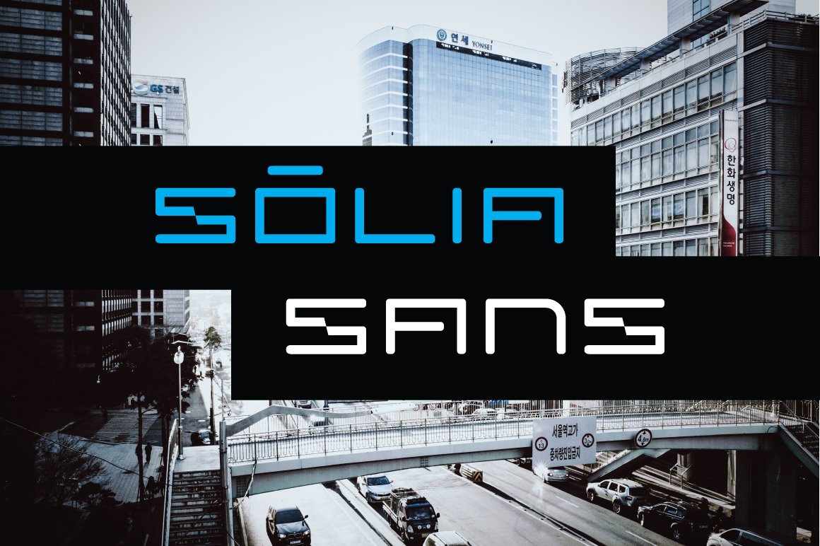 Solia Sans Display 字体 1634227