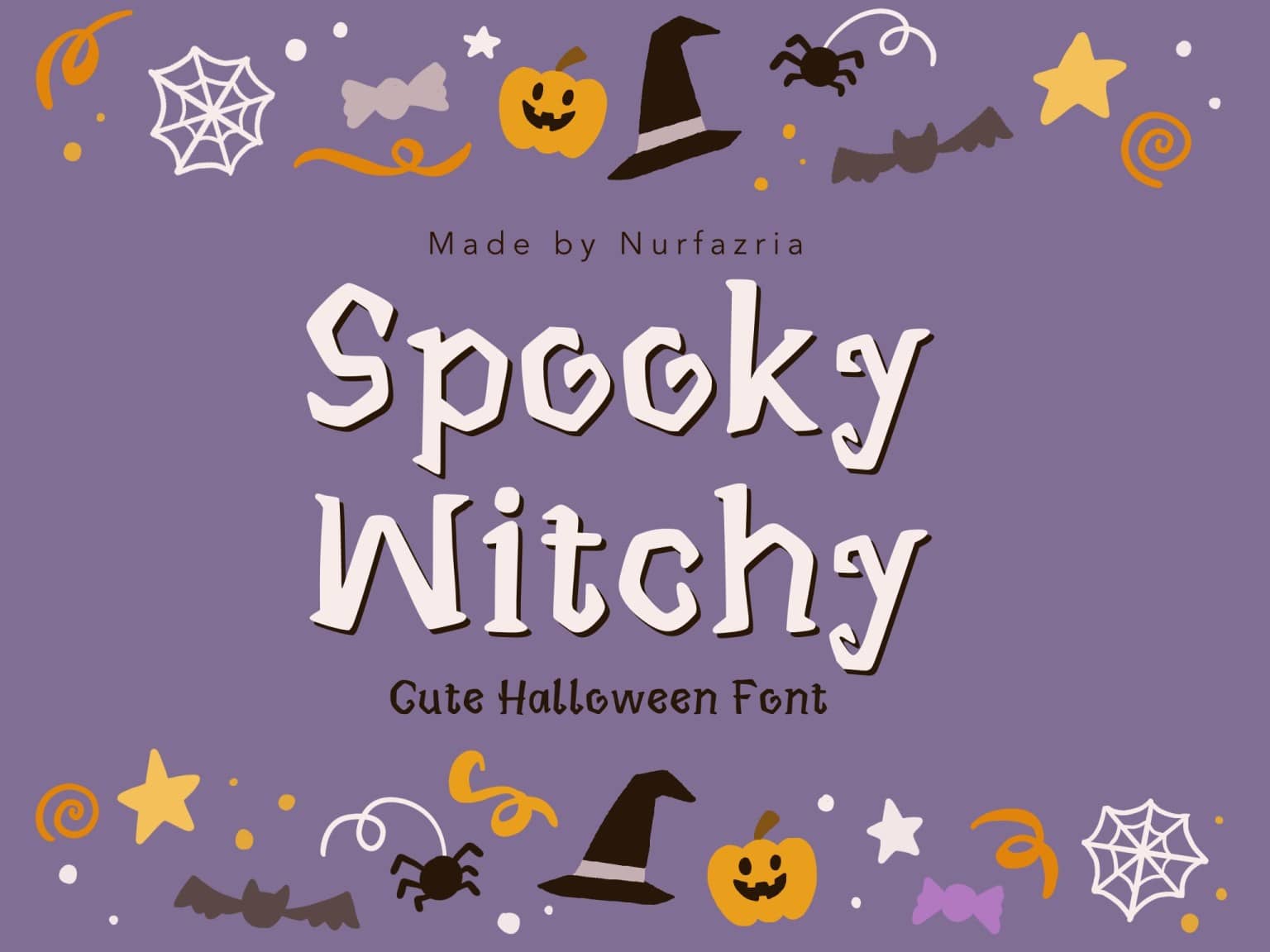 Spooky Witchy Display 字体