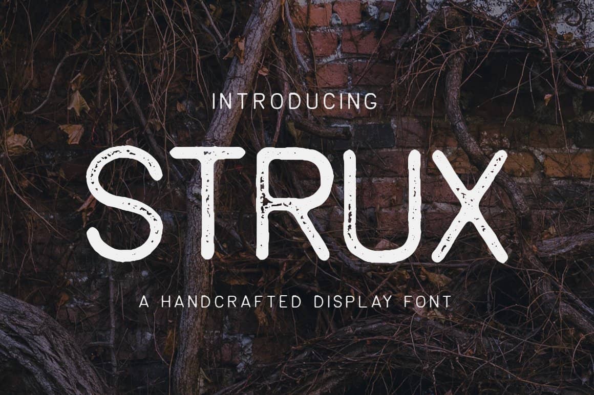 STRUX – Hand-crafted 字体 816538