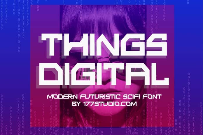 THINGS DIGITAL 字体