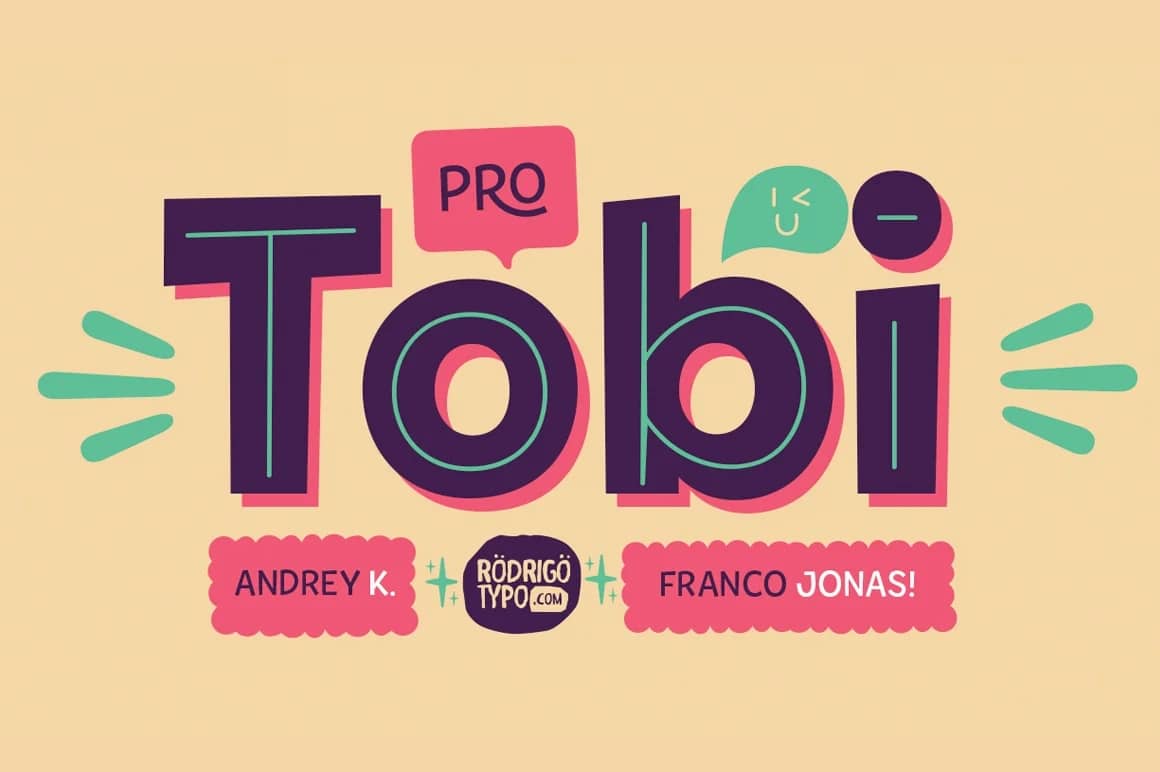 Tobi Pro 字体 family