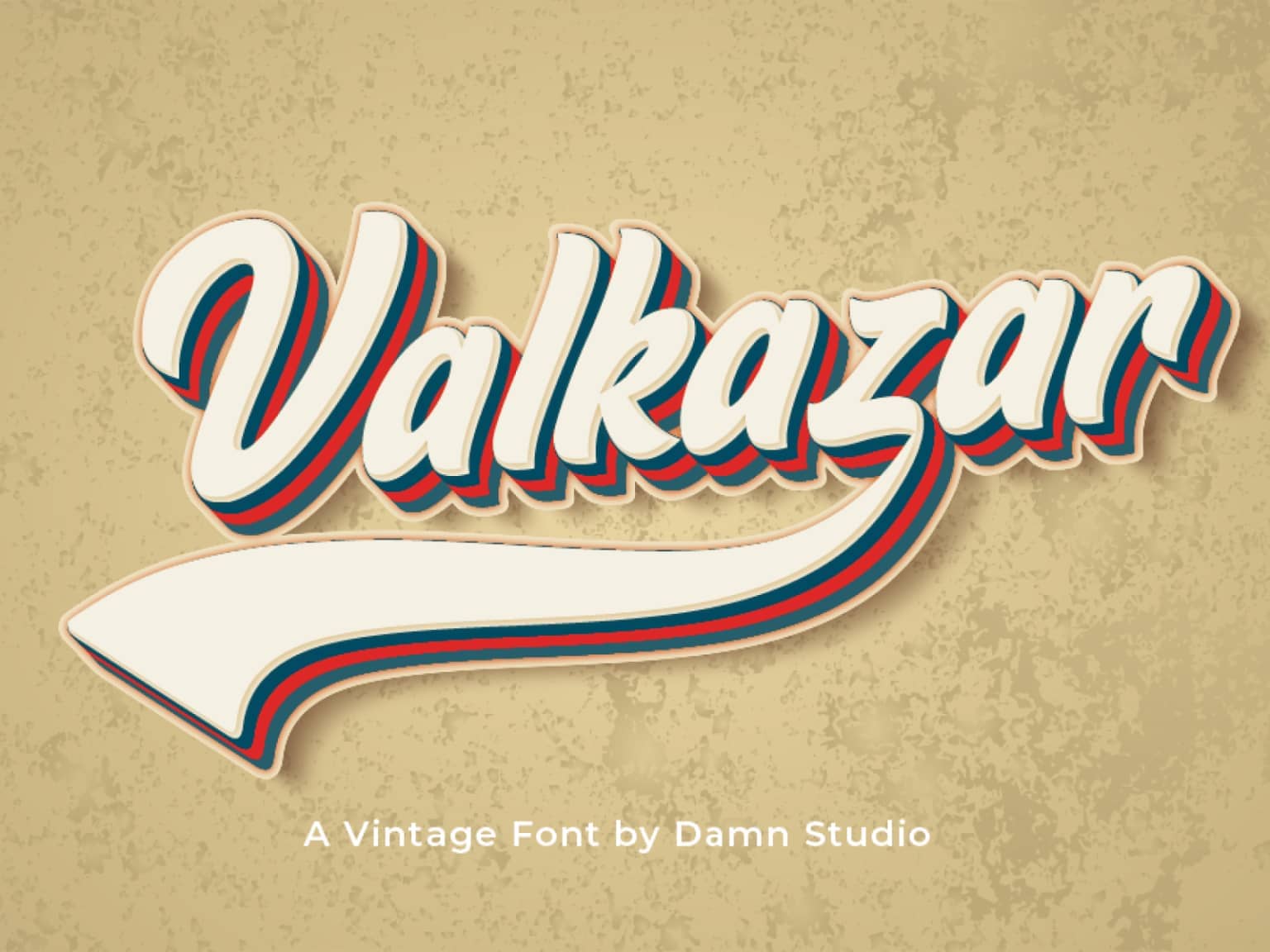 Valkazar Display 字体