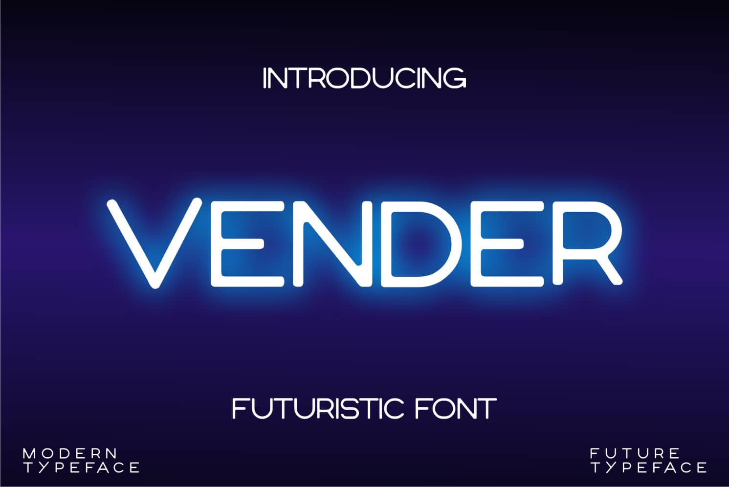 Vender Sans Serif 字体