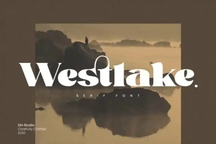 Westlake Display 字体 79685