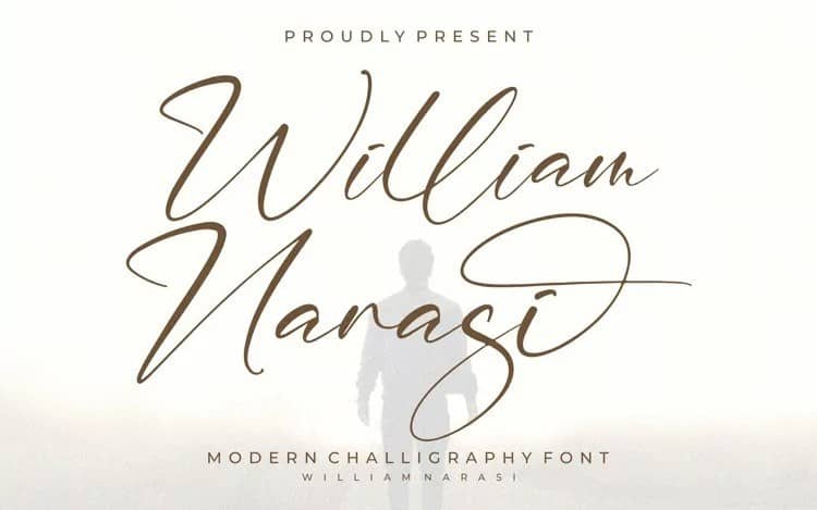 William Narasi Script 字体
