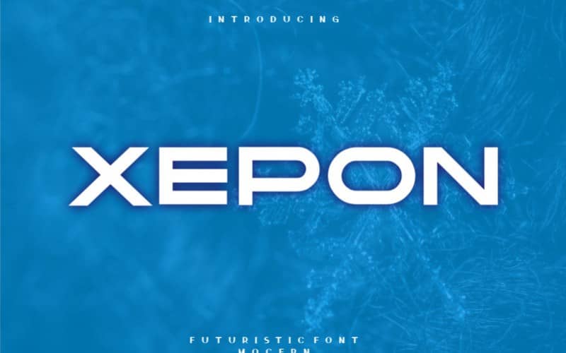 Xepon Display 字体