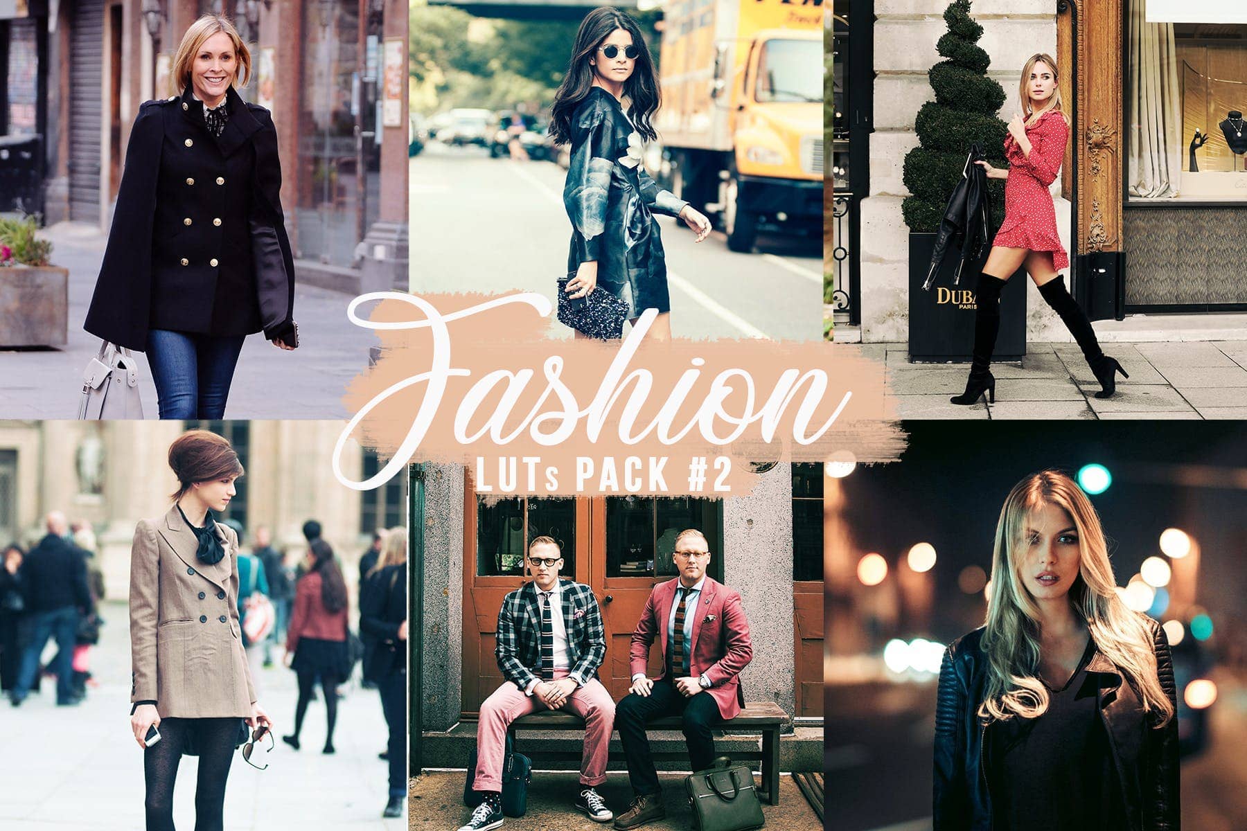 时尚调色预设 Fashion LUTs Pack #2 Video&Photo Color Grading