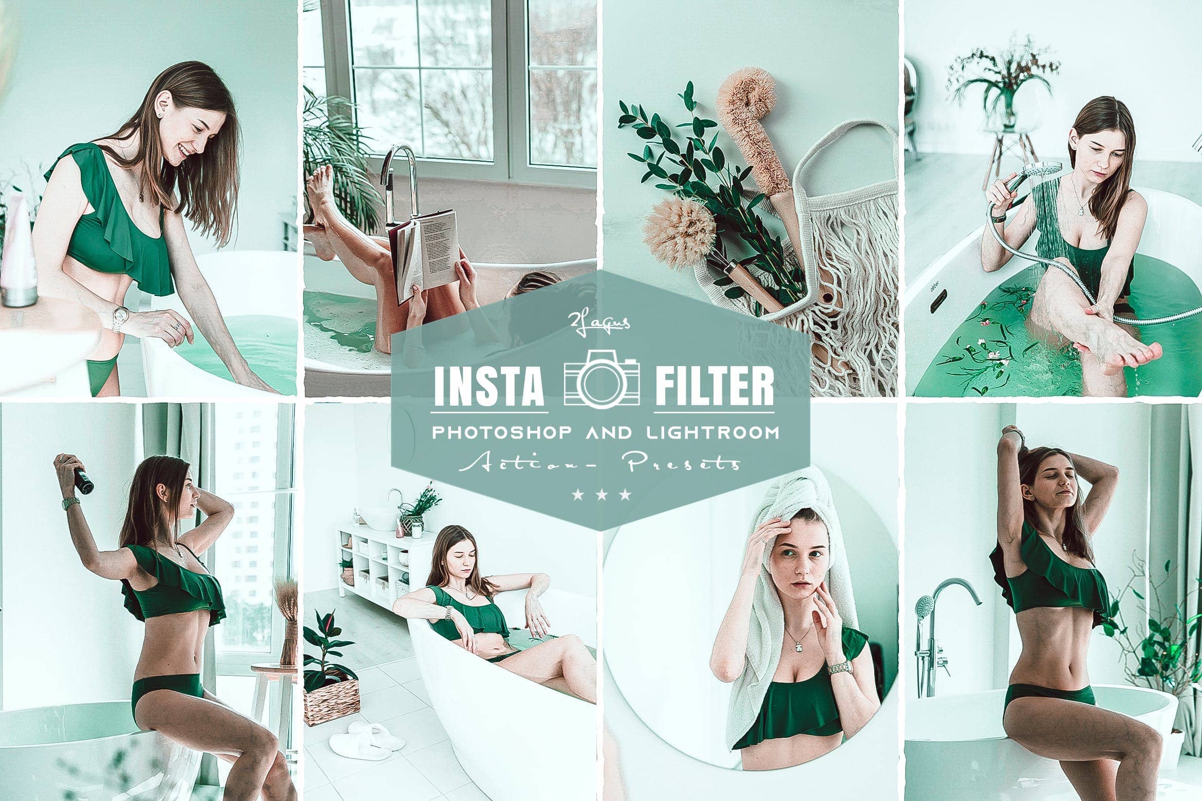 放松心情调色预设 Photoshop & Lightroom