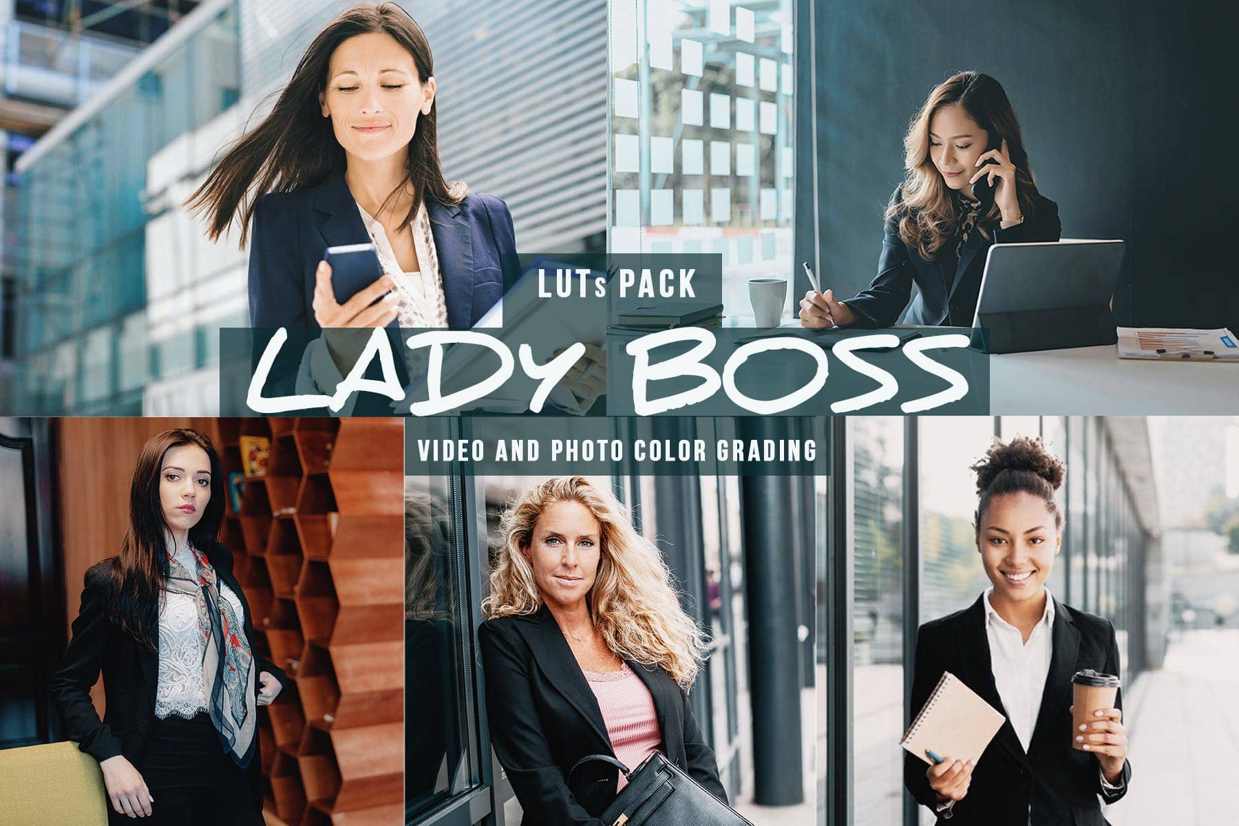 老板娘调色预设 LUTs Corporate Offce Video Looks