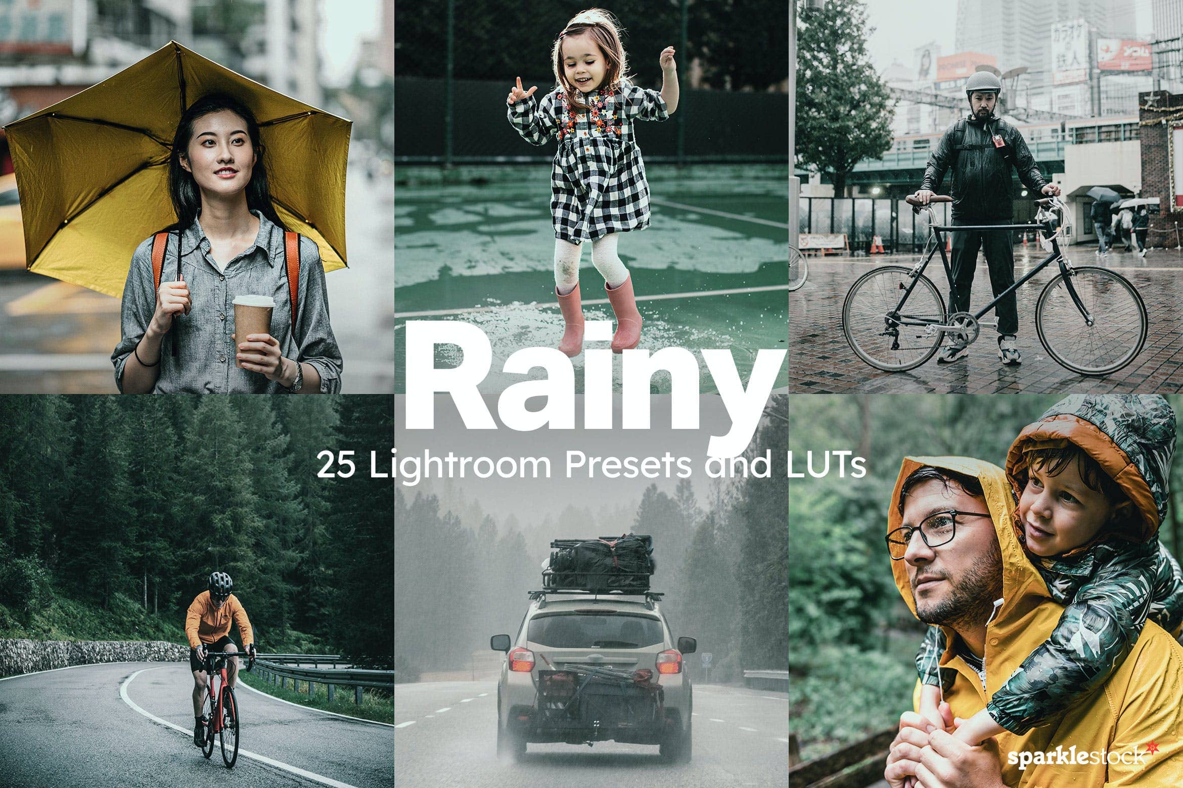 25款 Rainy Lightroom Presets and LUTs