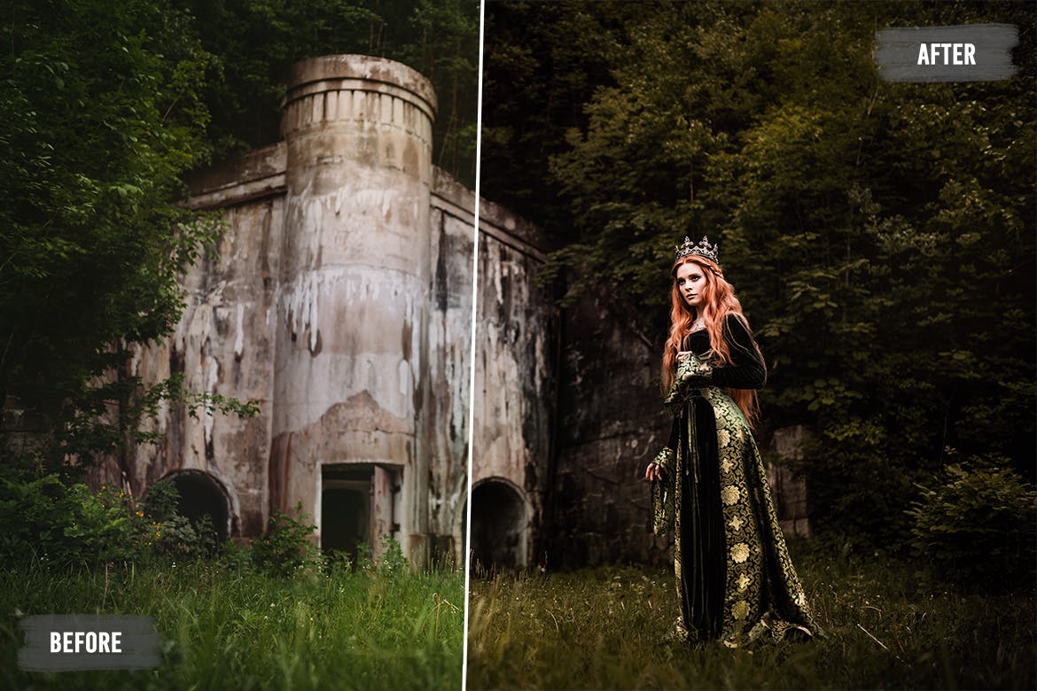 50款 黑暗时代调色预设 LUTs and Presets Pack