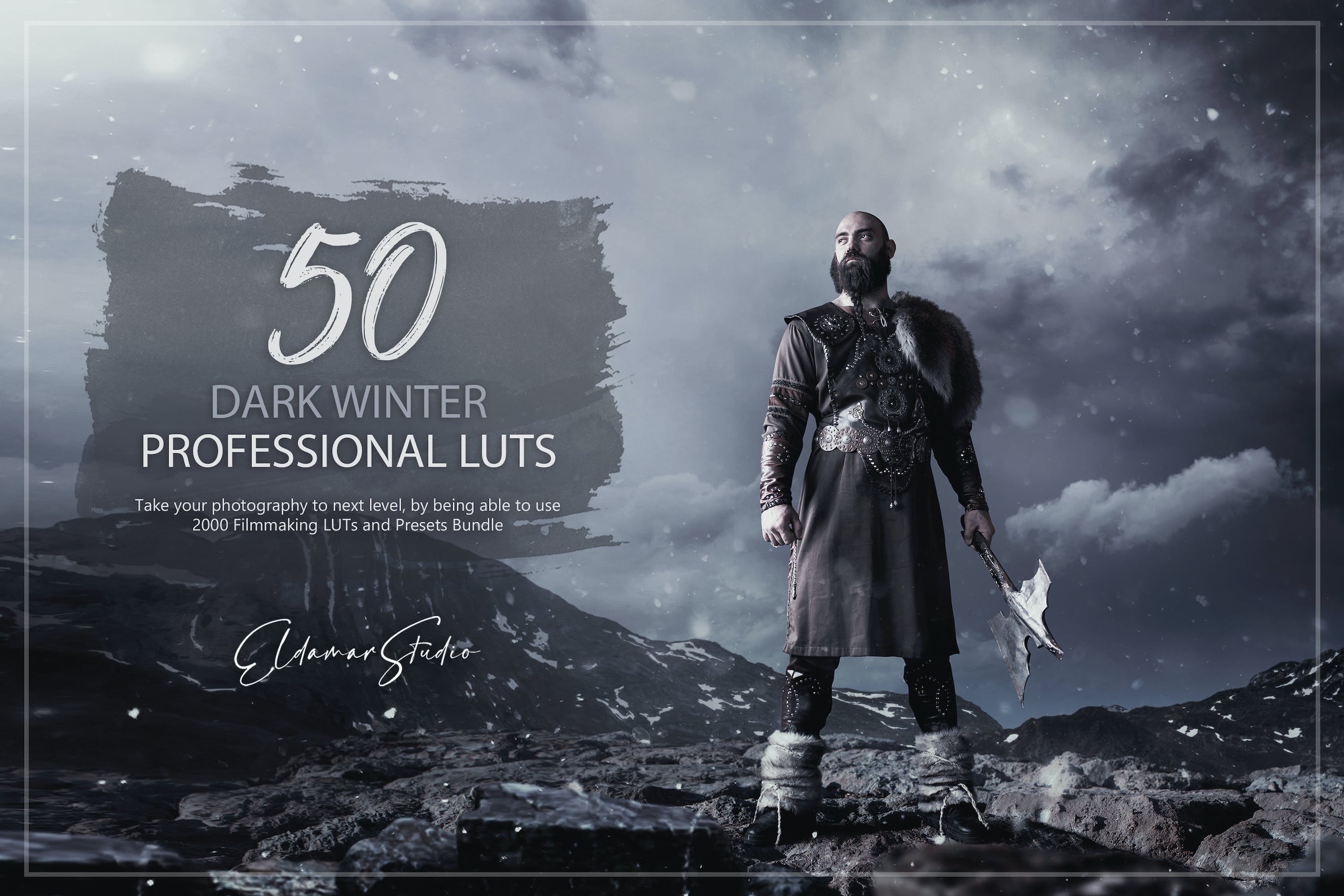 50款 黑暗冬季调色预设 LUTs and Presets Pack