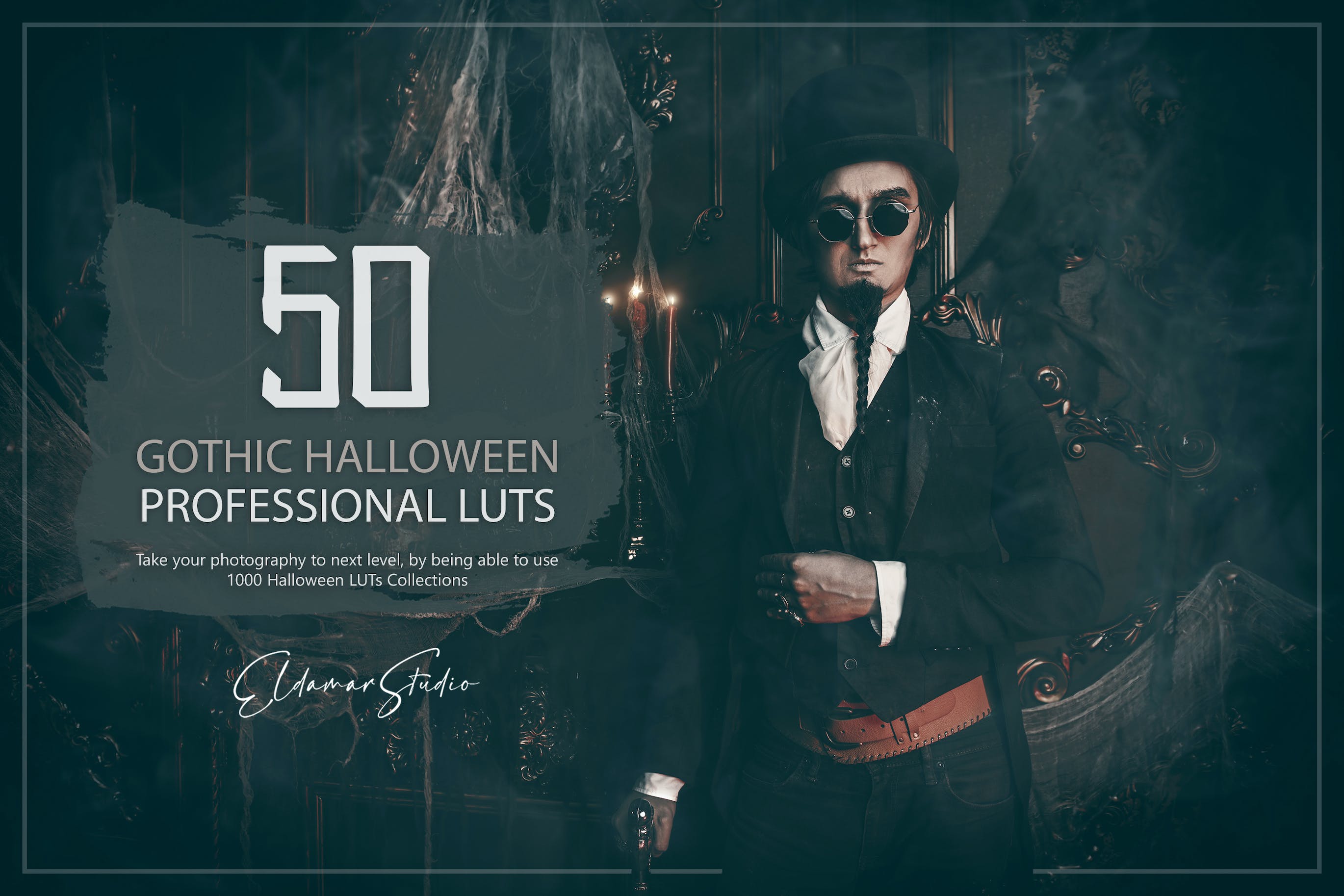 50款 哥特式万圣节调色预设 LUTs and Presets Pack