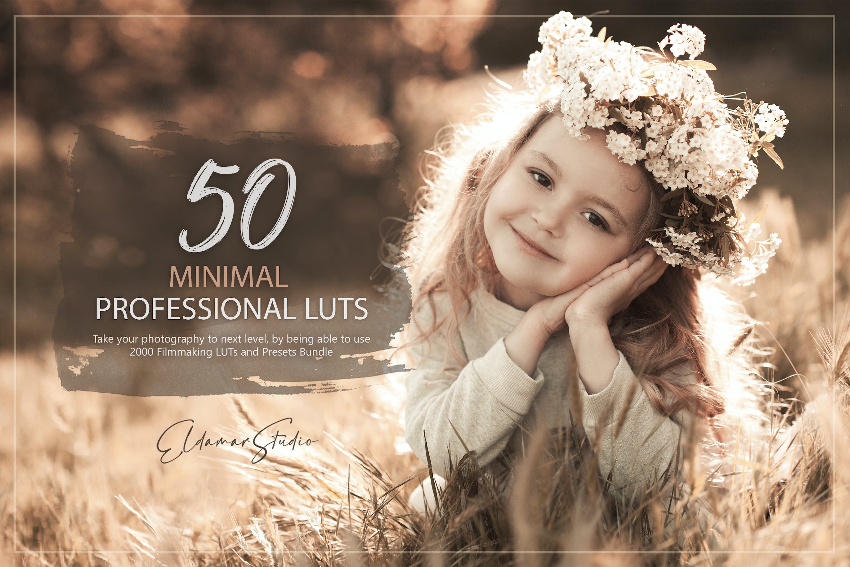 50款 美丽的电影调色预设 LUTs and Presets Pack