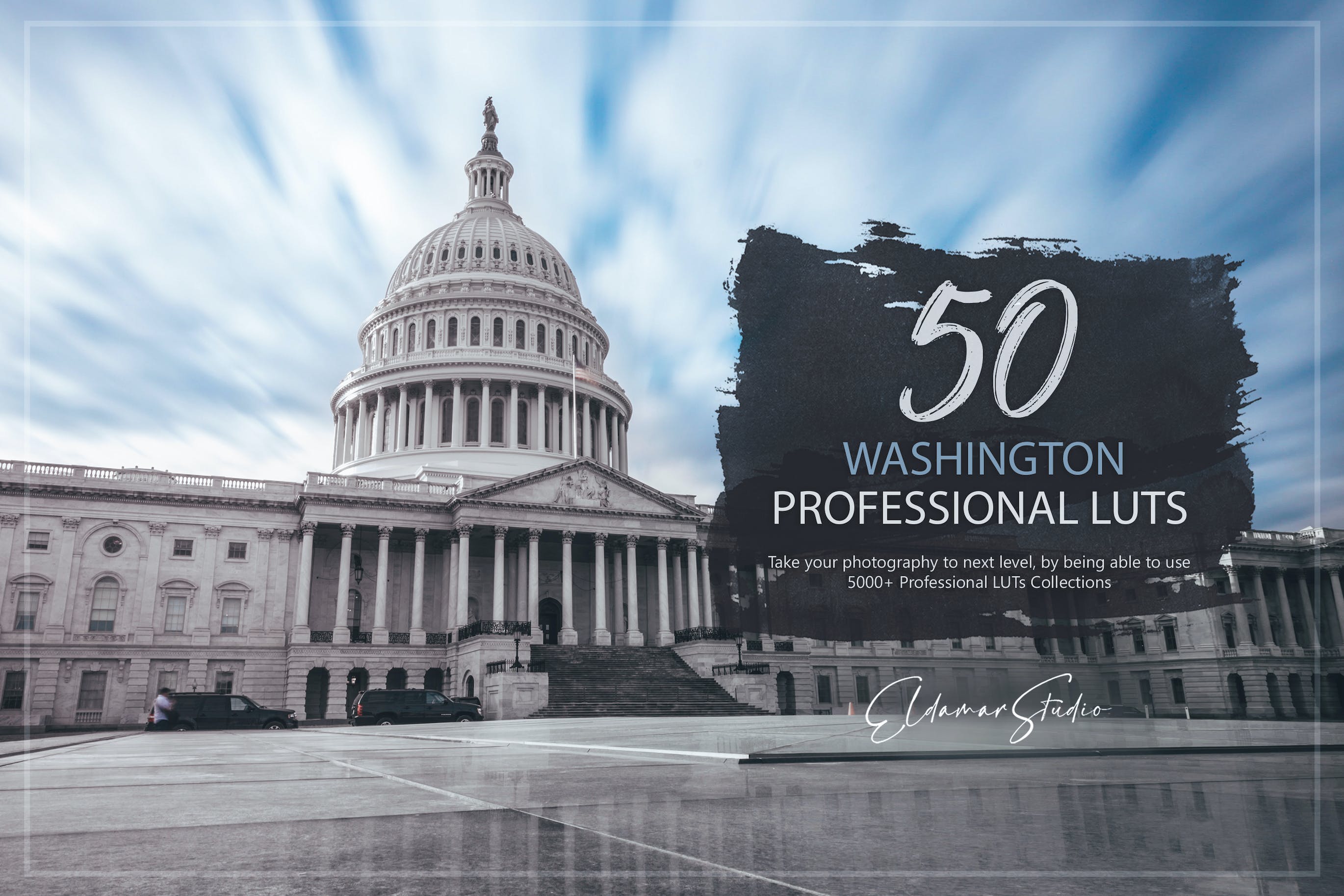 50款 华盛顿调色预设 LUTs and Presets Pack