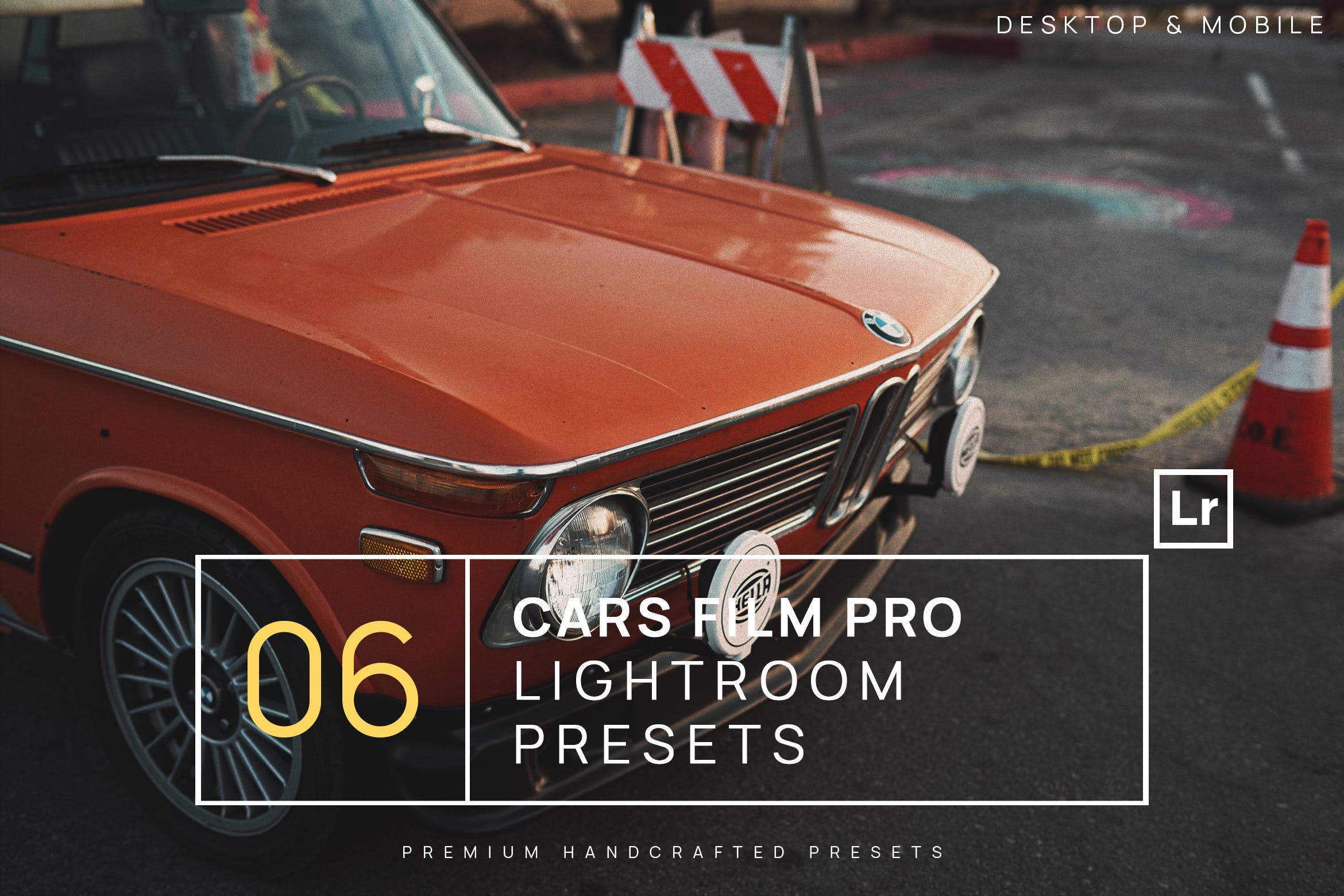 6款  汽车胶片调色预设 Lightroom Presets Mobile