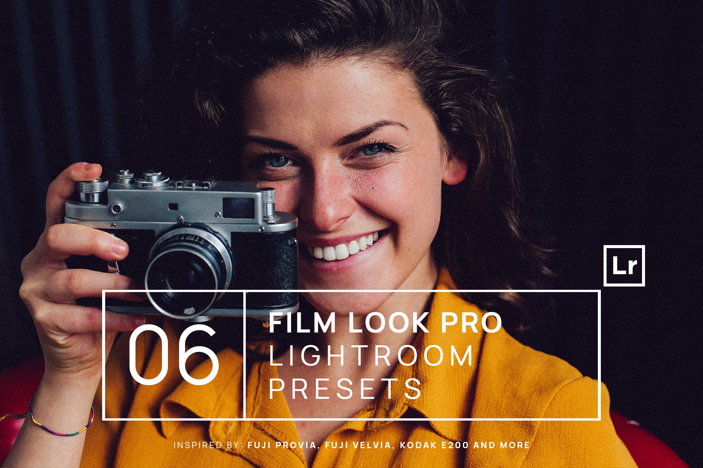 6款 胶片外观专业调色预设 Lightroom Presets