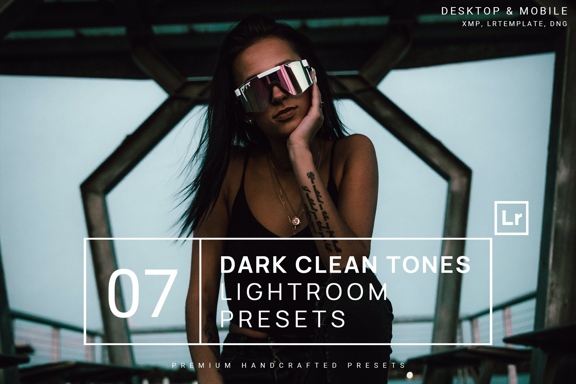 7款 深色干净调色预设 Lightroom Presets Mobile