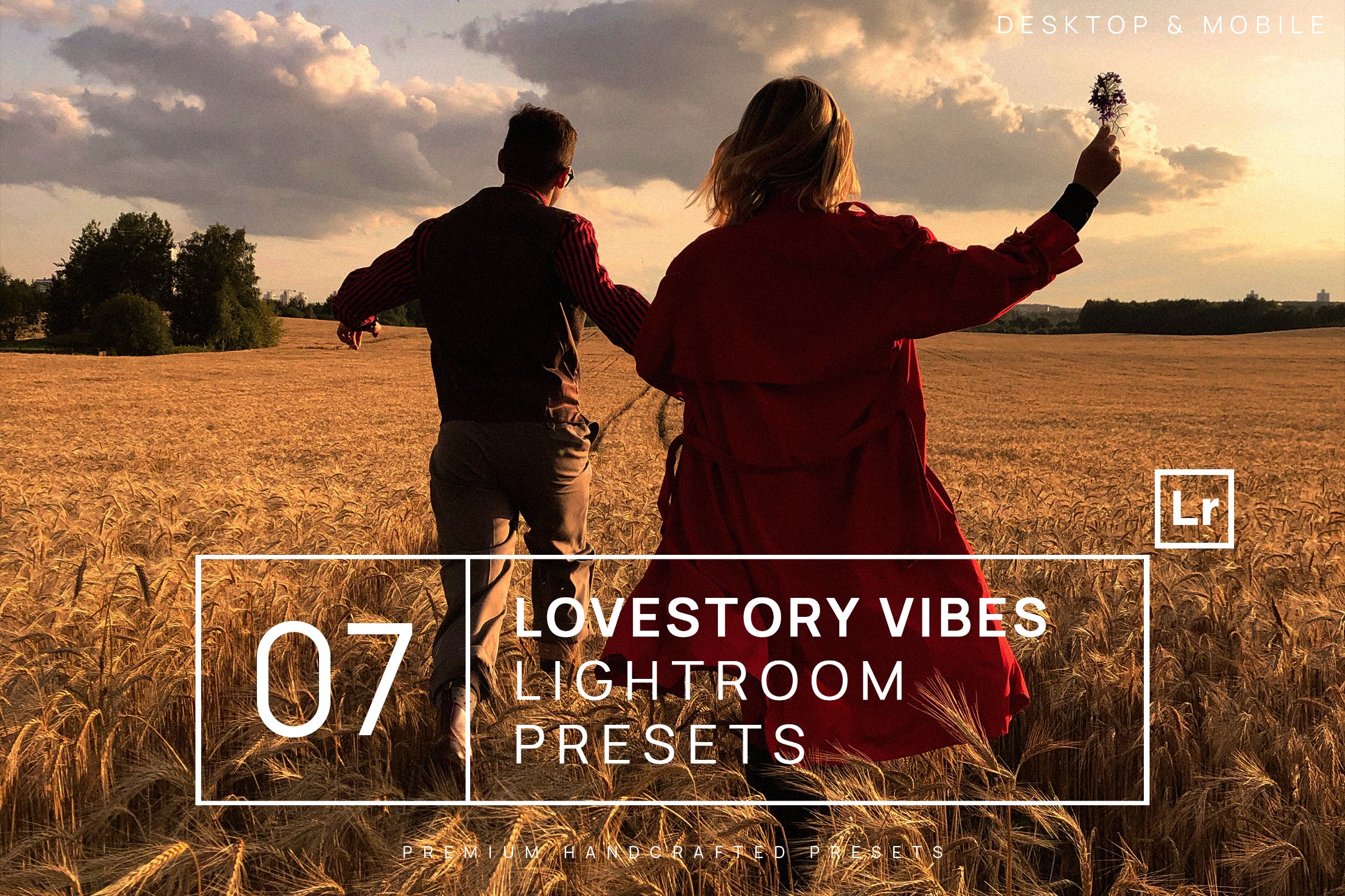 7款调色预设 爱情故事氛围 Lightroom Presets Mobile